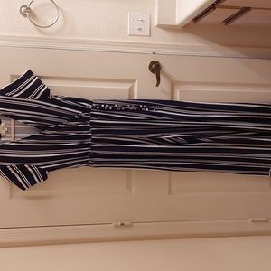 Large short sleeve jumpsuit